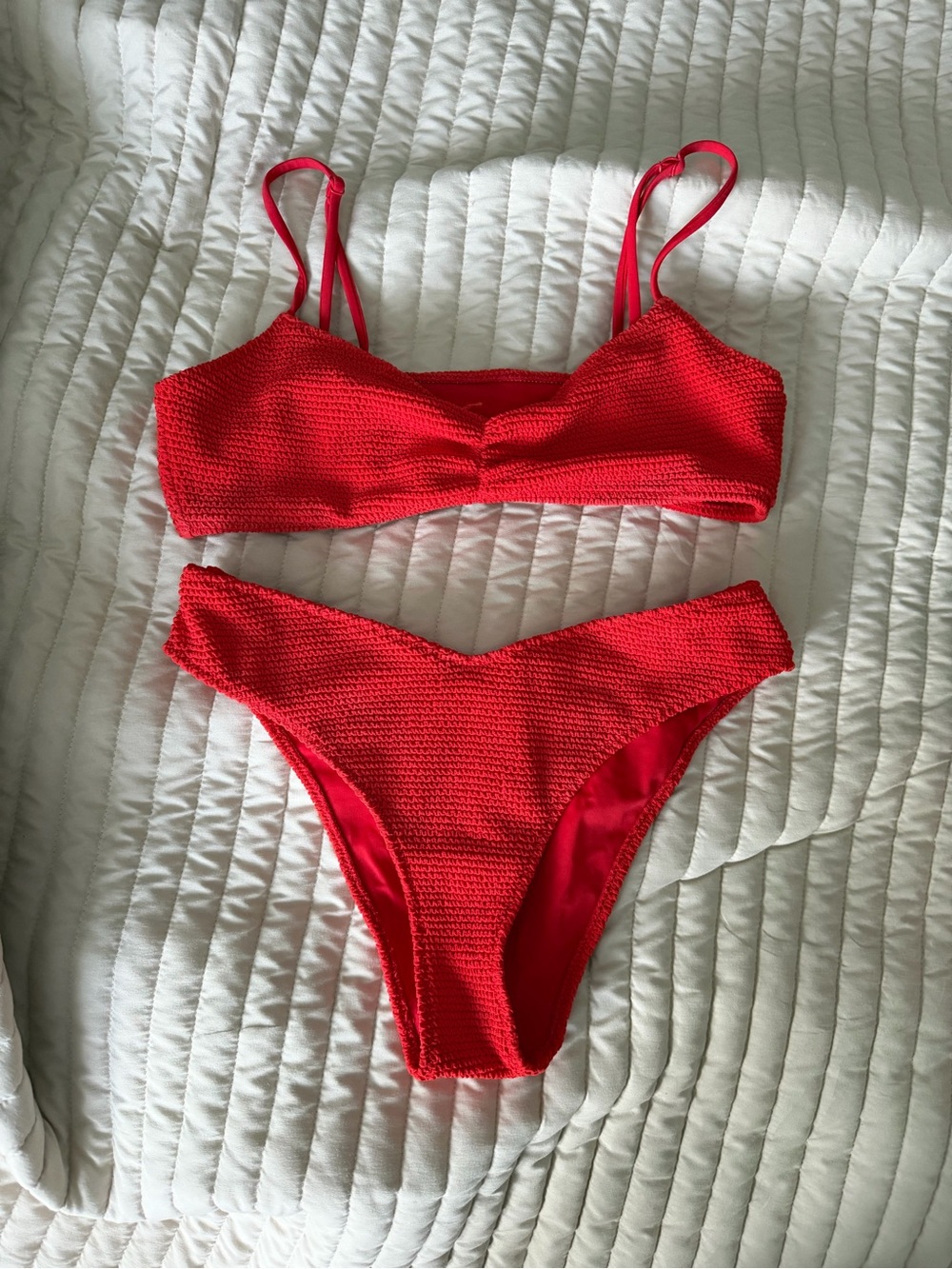 Red bikini